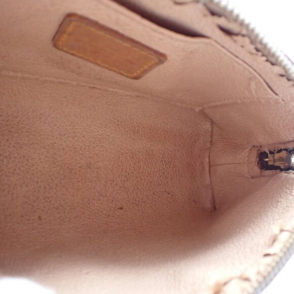 LOUIS VUITTON Pochette Cosmetic Pouch Monogram Leather Brown BN M47515 02AA002 - Picture 10 of 14